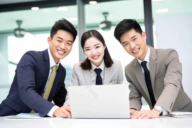 商务团队在会议室商议讨论工作,高清,摄影图,摄影图片,图片大全,摄影图免费下载
